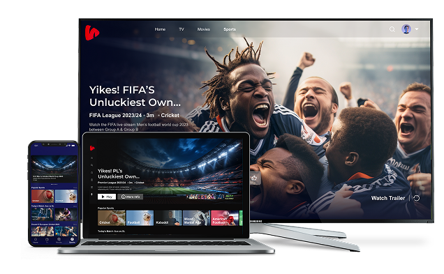 Easily Launch & Grow Your Sports Streaming Platform