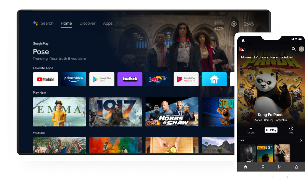 Mobile & TV Apps Customization